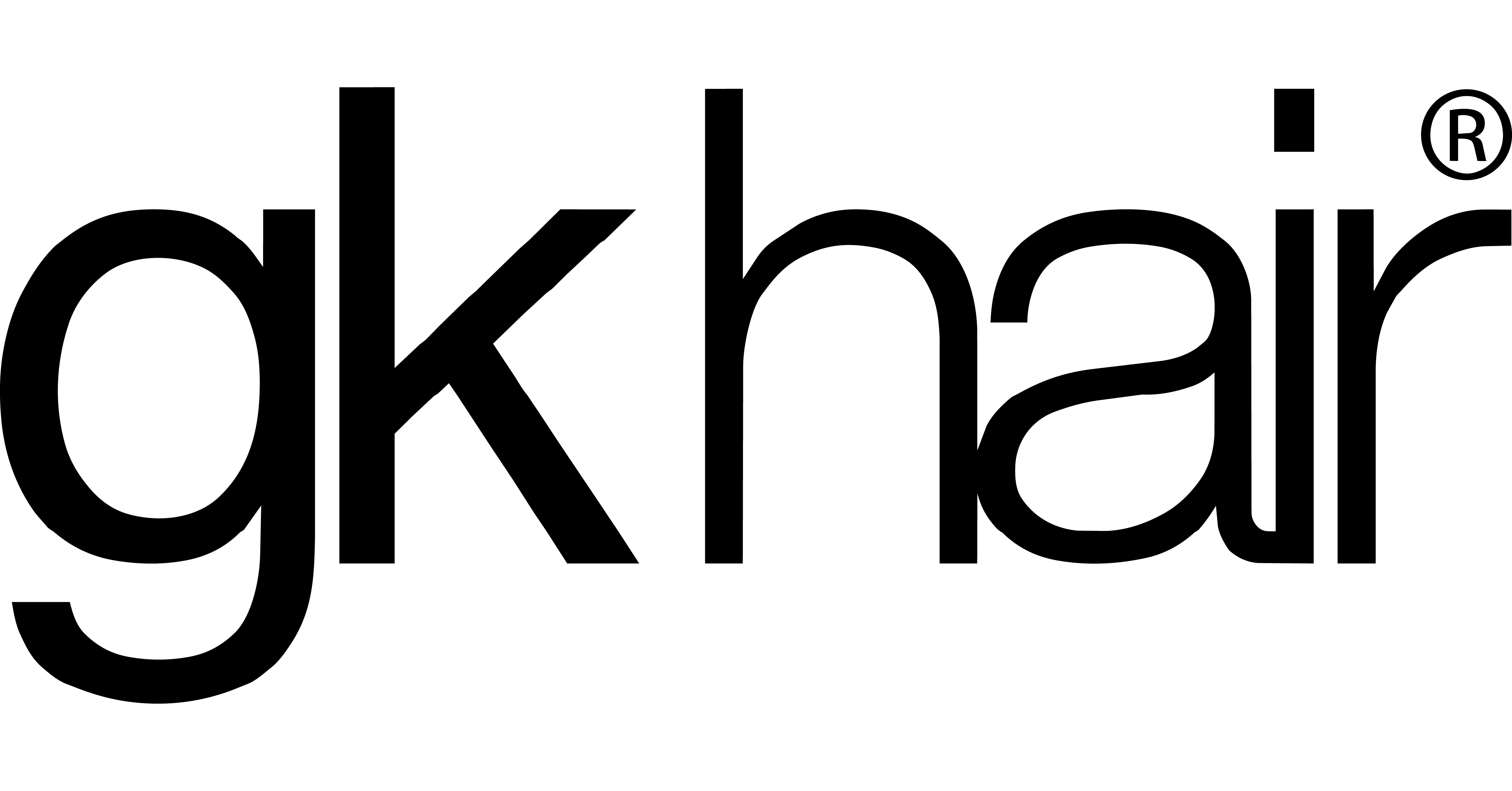 GK Hair logo